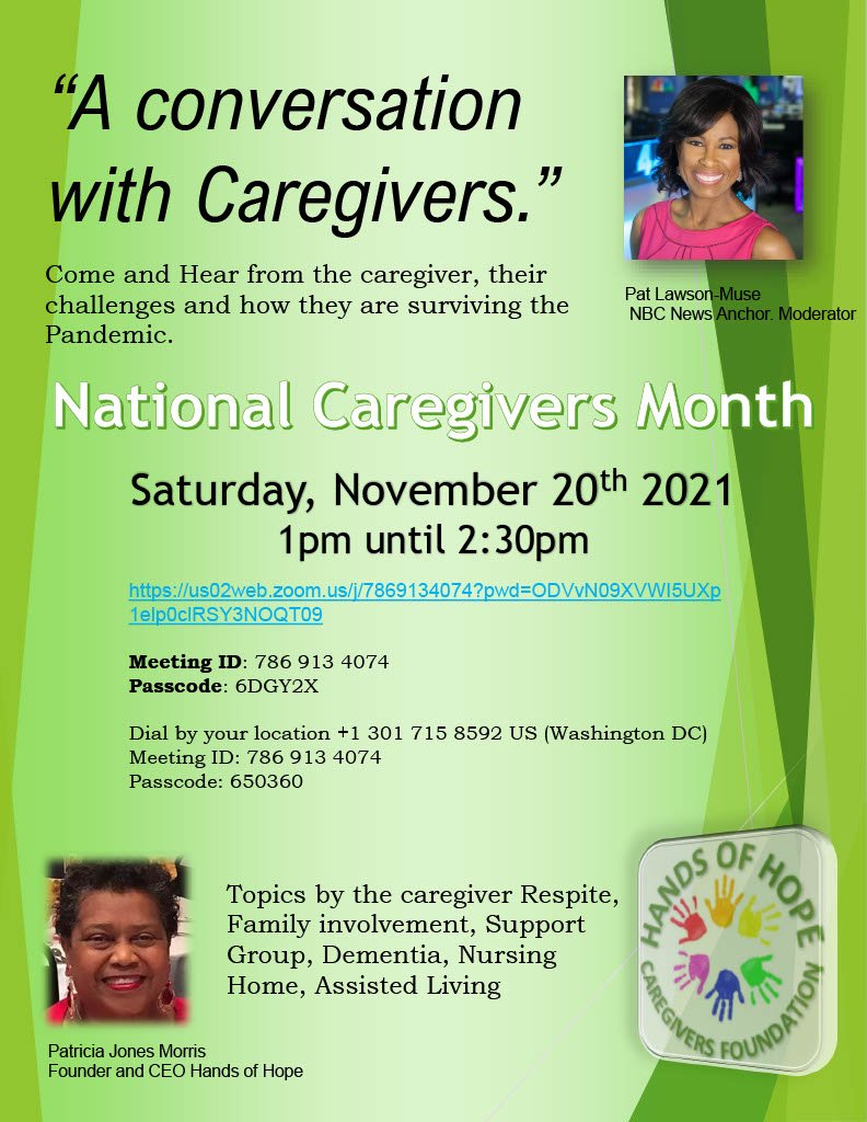 Conversations with Caregivers-National Caregivers Month