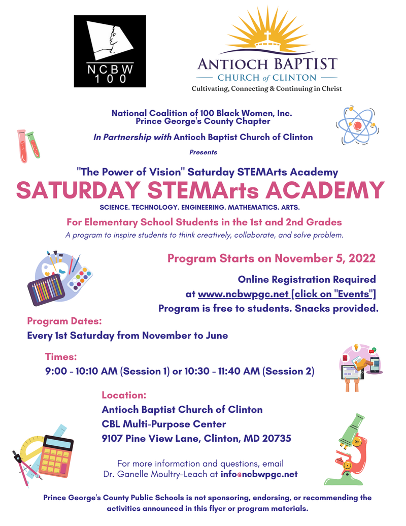 Saturday STEMArts Academy