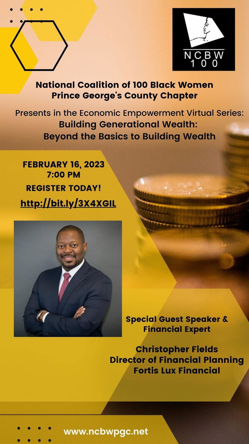Economic Empowerment Series on Building Generational Wealth: Building Generational Wealth:  Beyond the Basics to Building Wealth