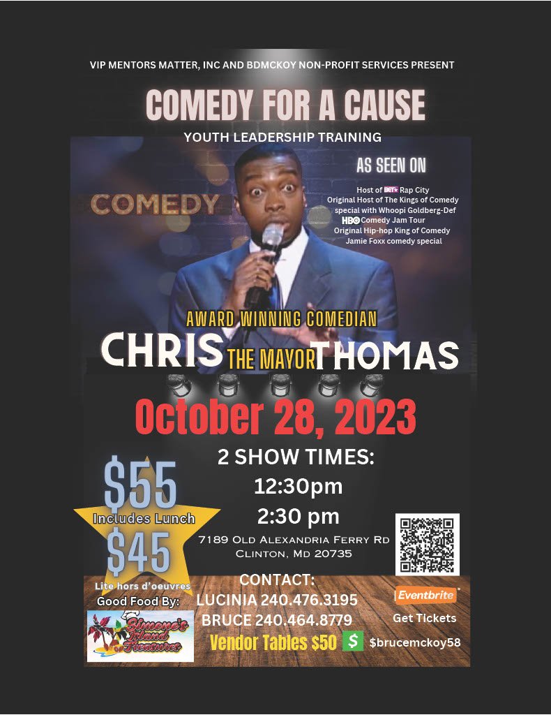 Comedy for a Cause to help Youth Leadership Training