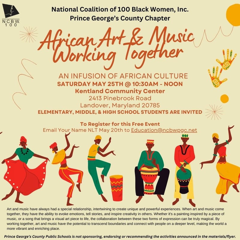 African art music working together ncbw prince george s county