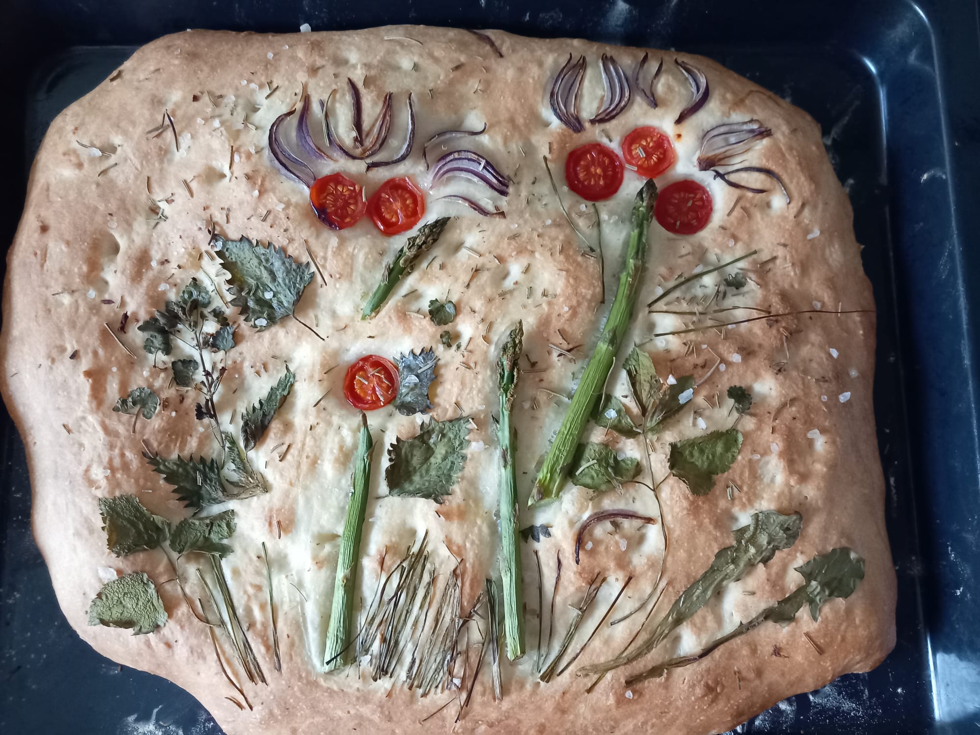 Focaccia Wiesen Style