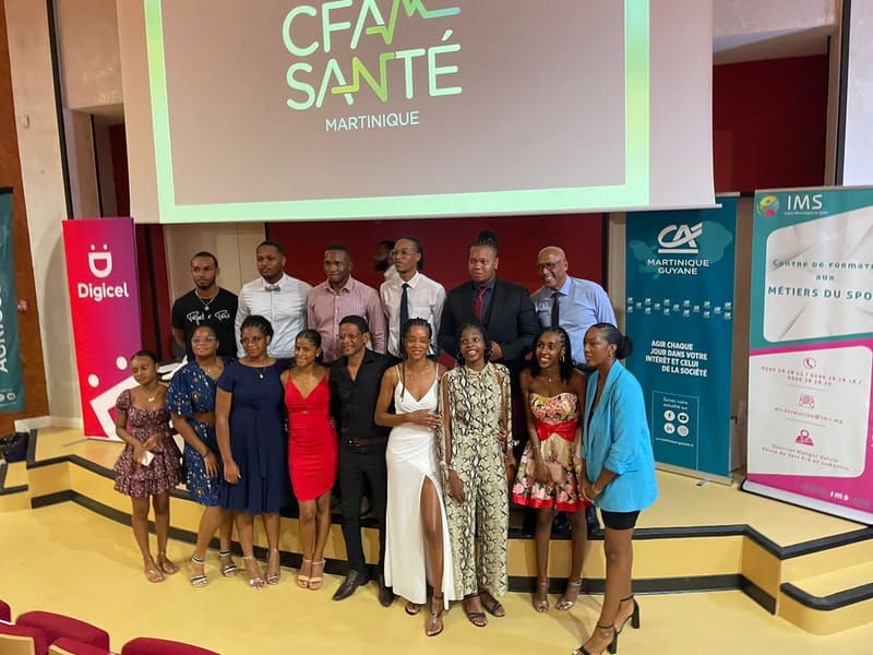 1ere remise diplômes CFA Santé Martinique