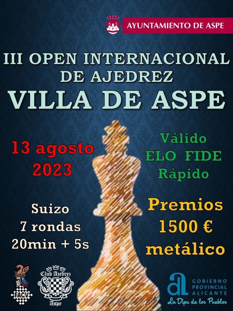 III Open Internacional de Ajedrez Villa de Aspe