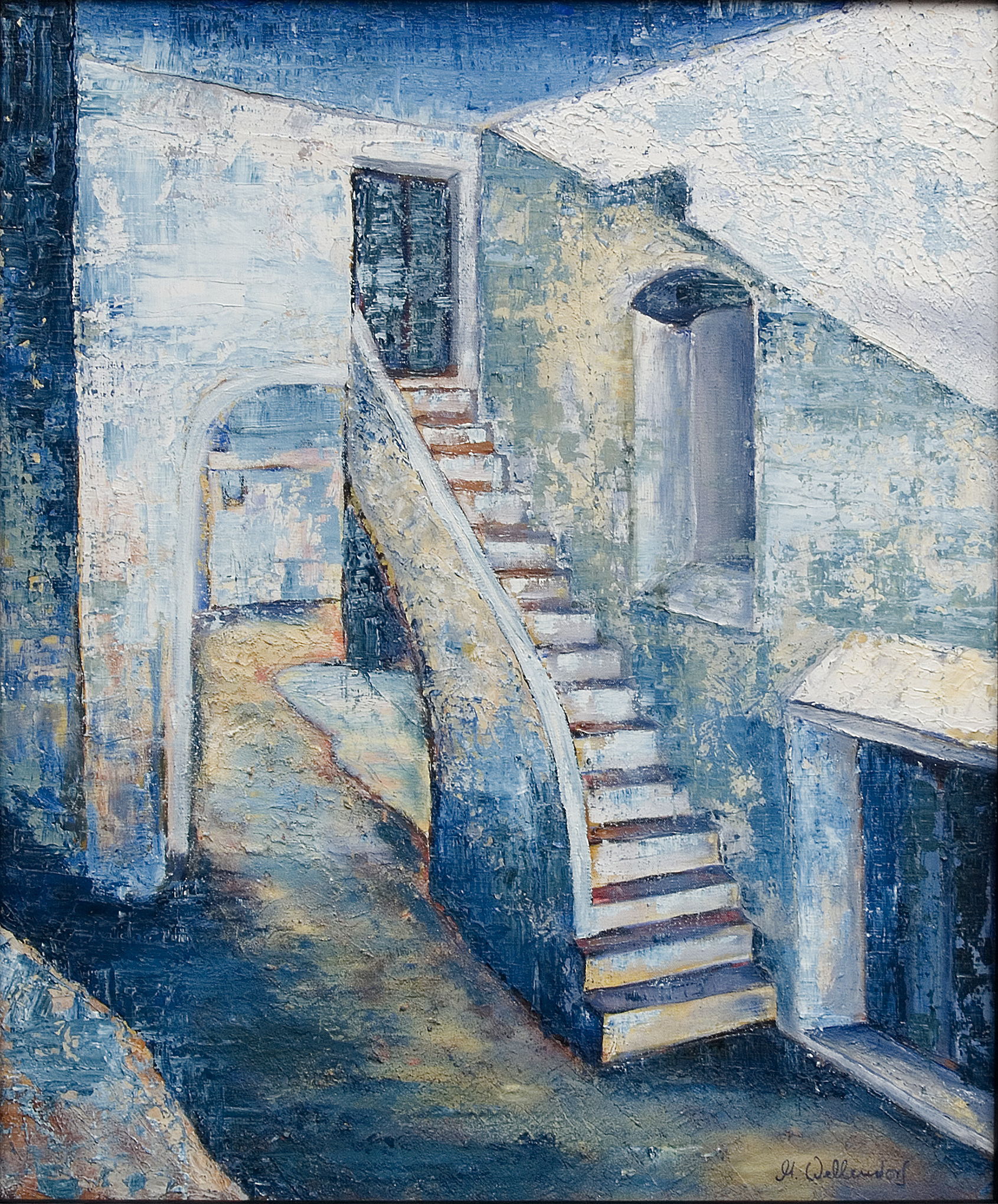Maren Wellendorf , Treppe in Salares