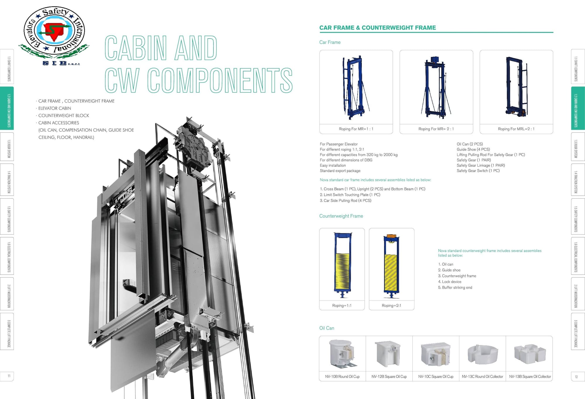 Cabin & CW Components