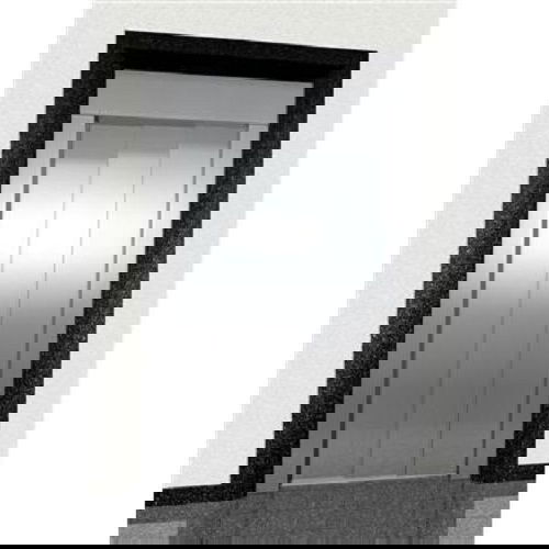 Side Opening Door - 3 Panels - Hairline Stainless Steel