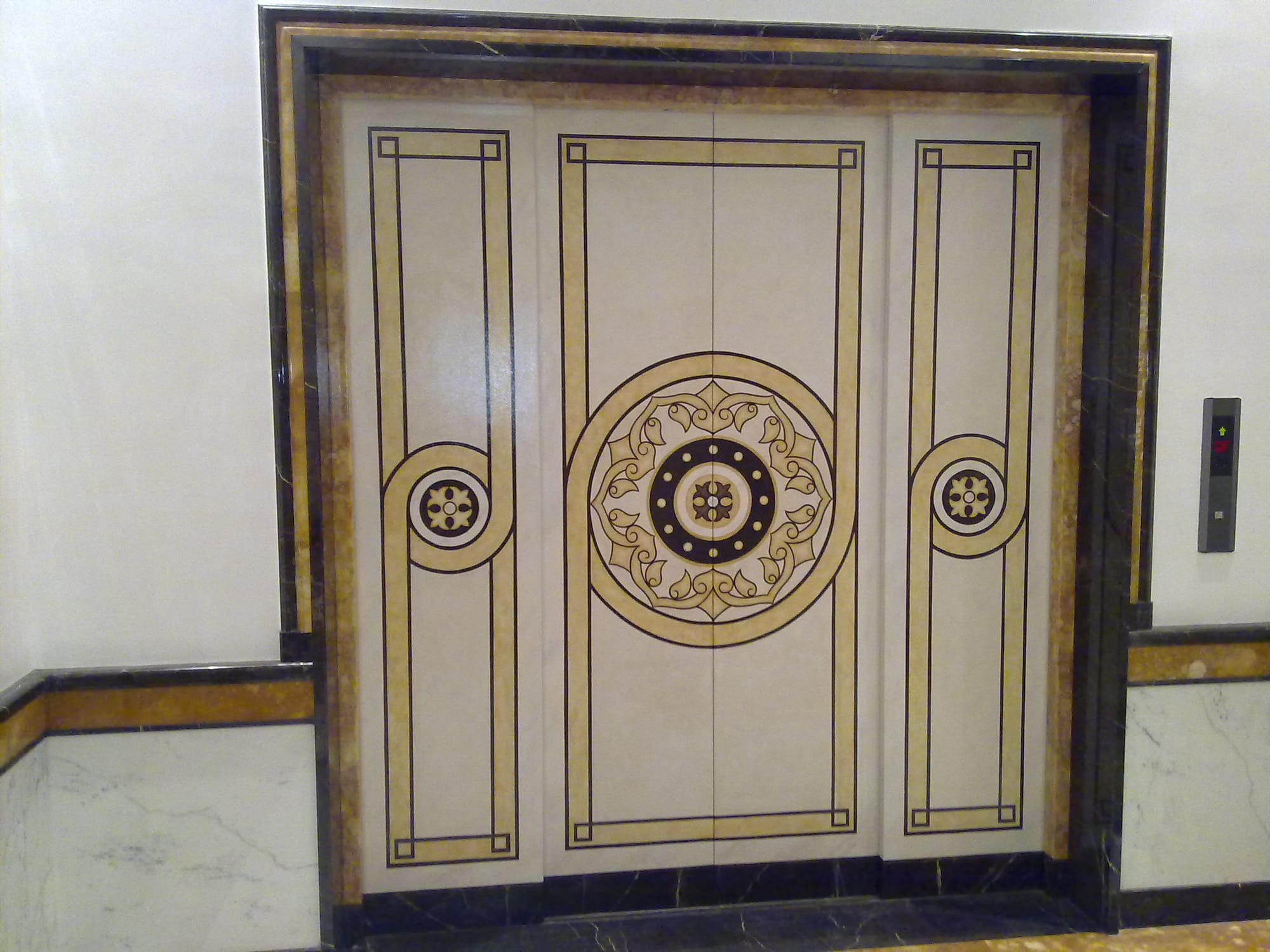 Door Design - Center Opening Door - 4 Panels - 2500*2500mm