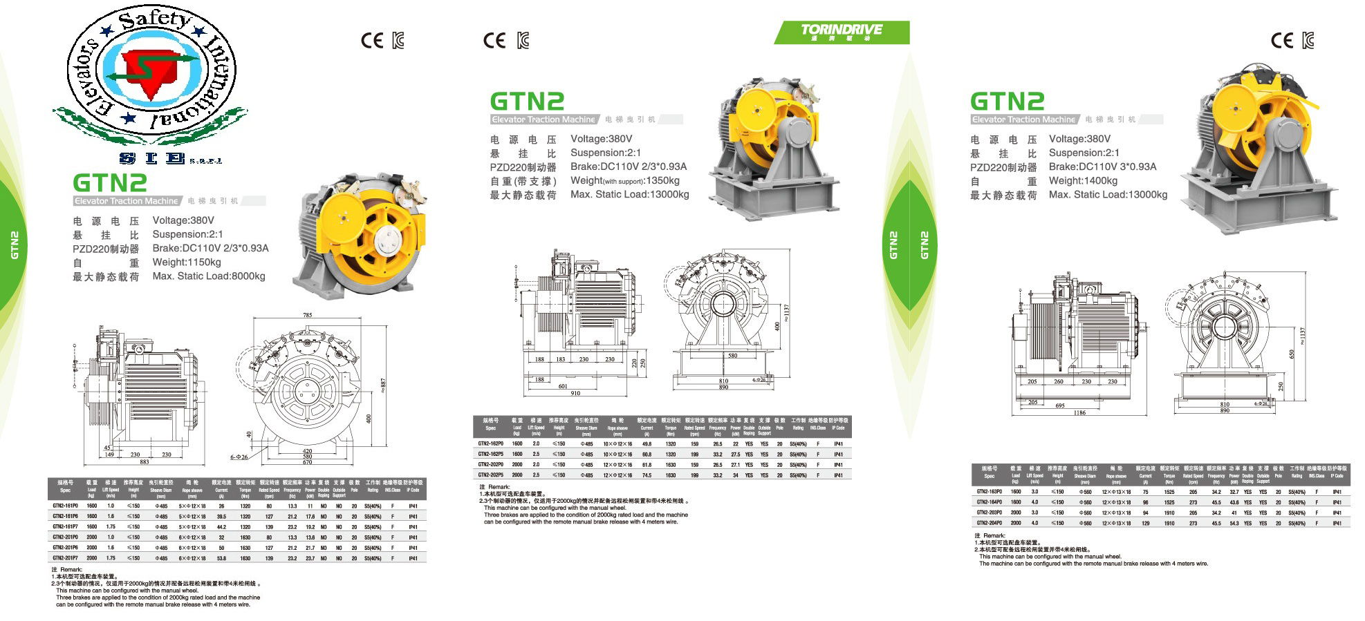 TRACTION MACHINE - DETAILS