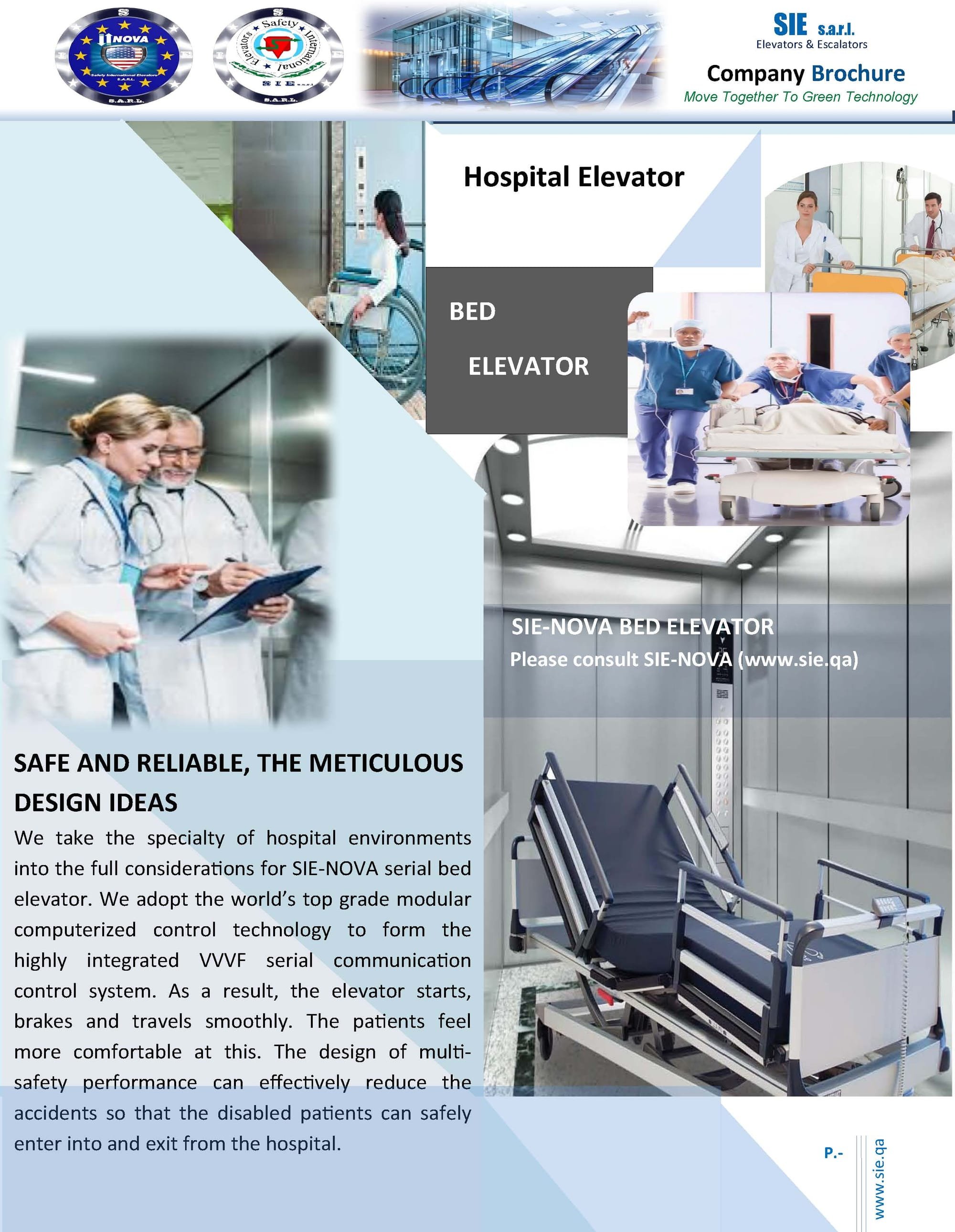 HOSPITAL ELEVATOR/BED ELEVATOR