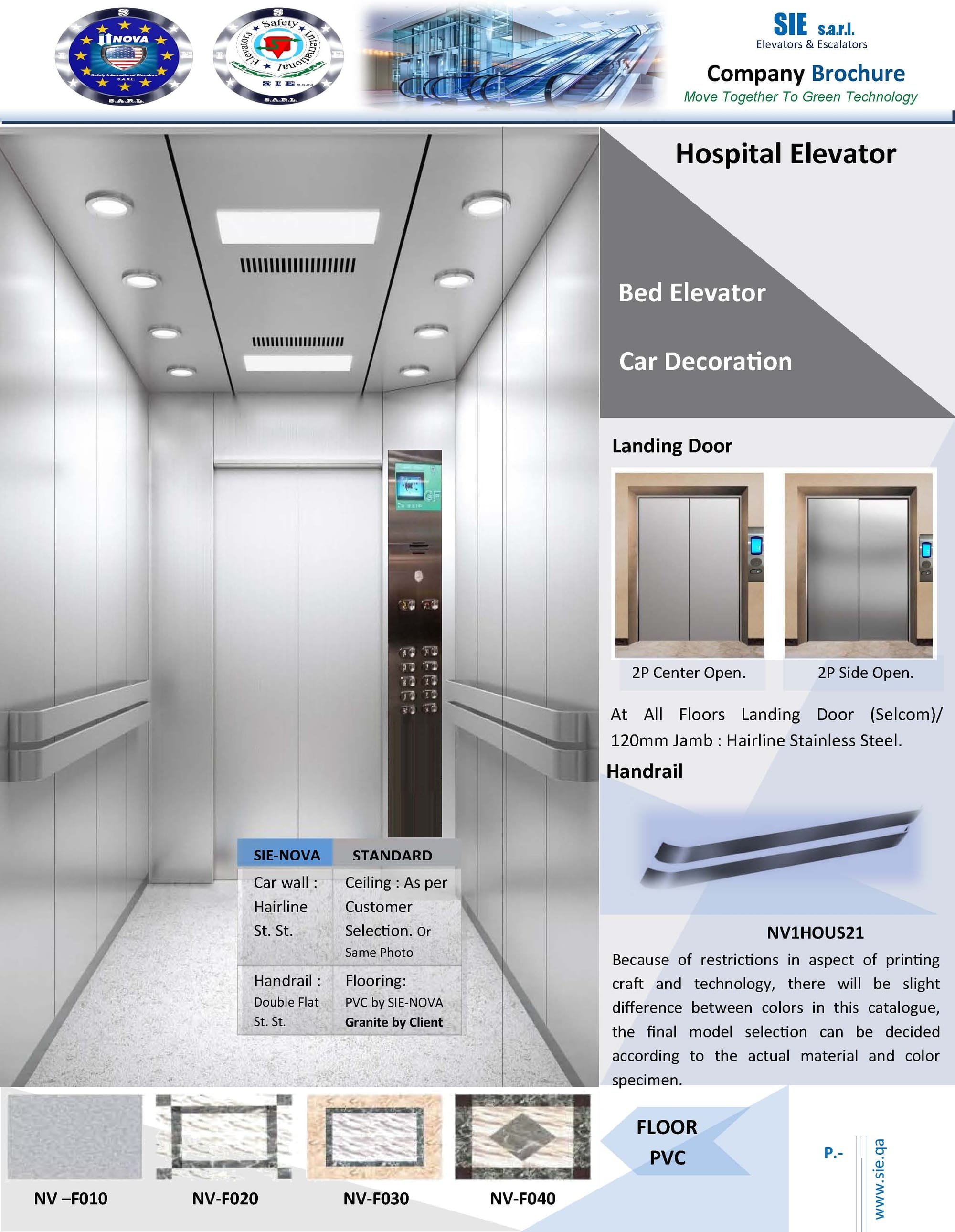 HOSPITAL ELEVATOR/BED ELEVATOR