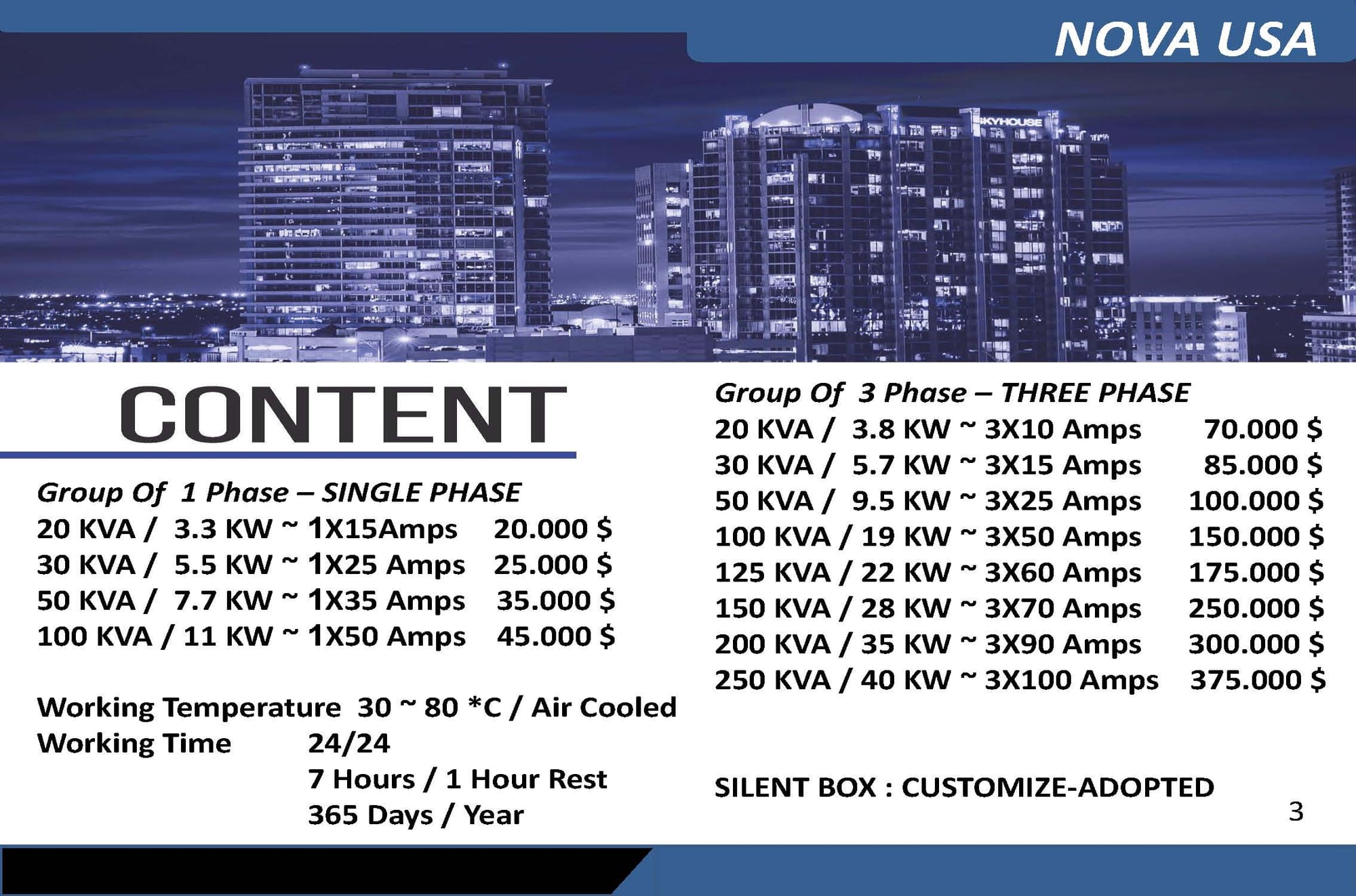 Green Electric Generators