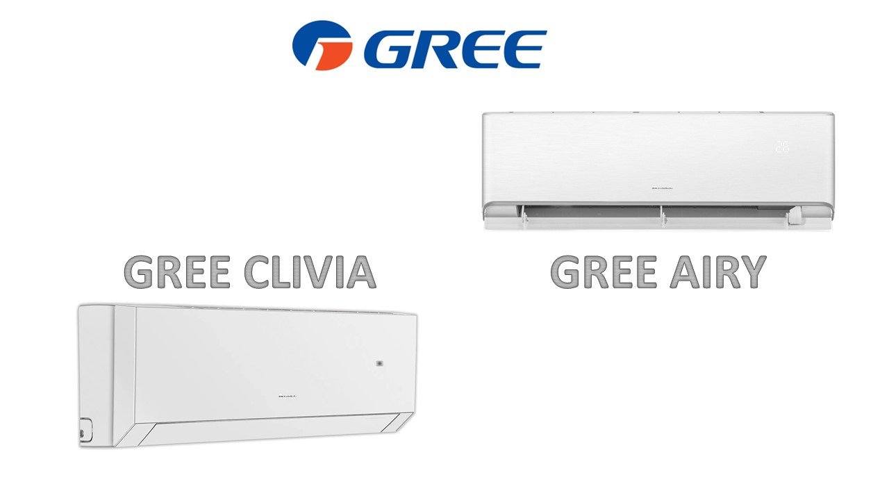 Новите модели на GREE - CLIVIA и AIRY
