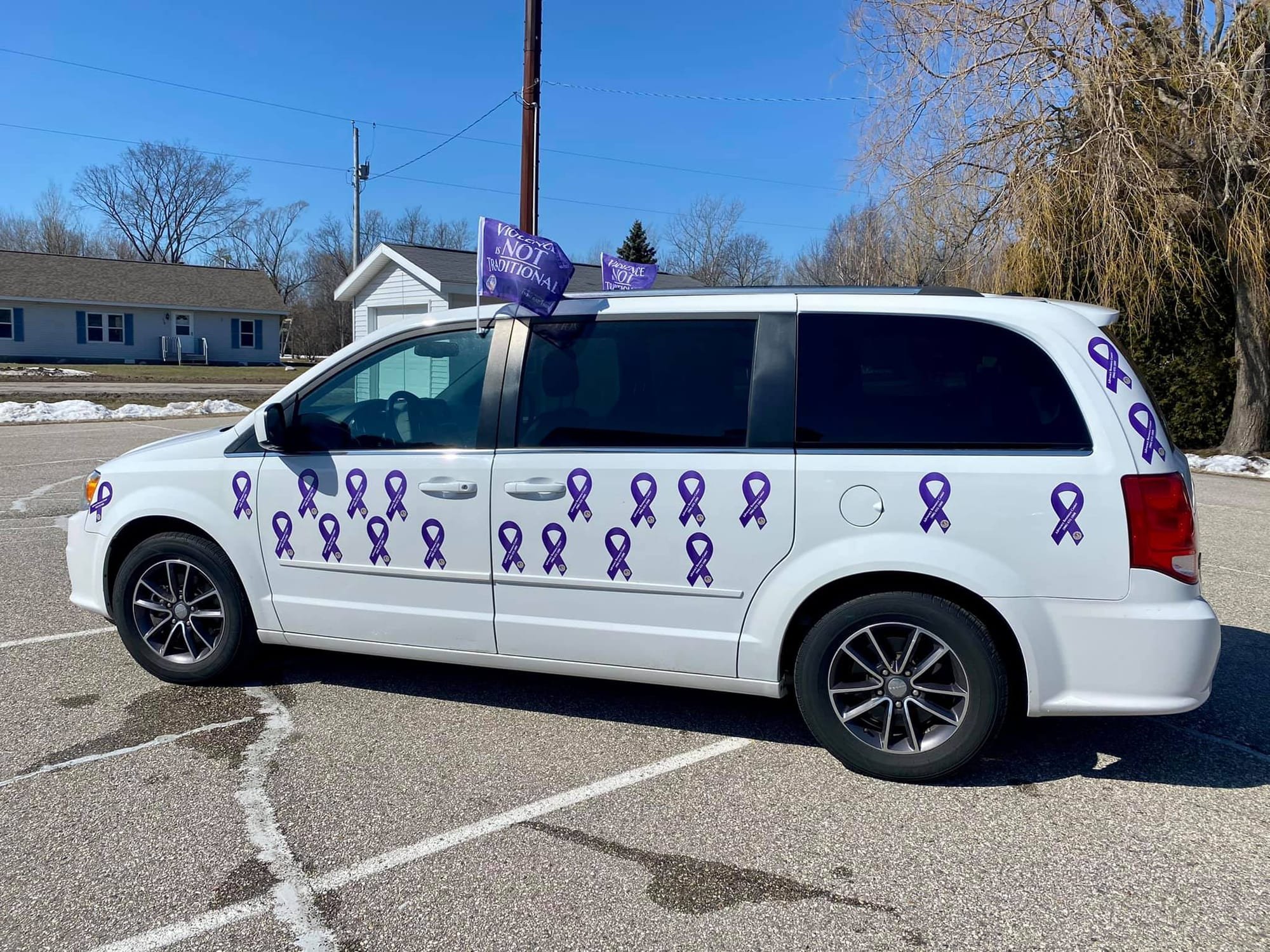 ARC van ready for the parking lot parade 2021