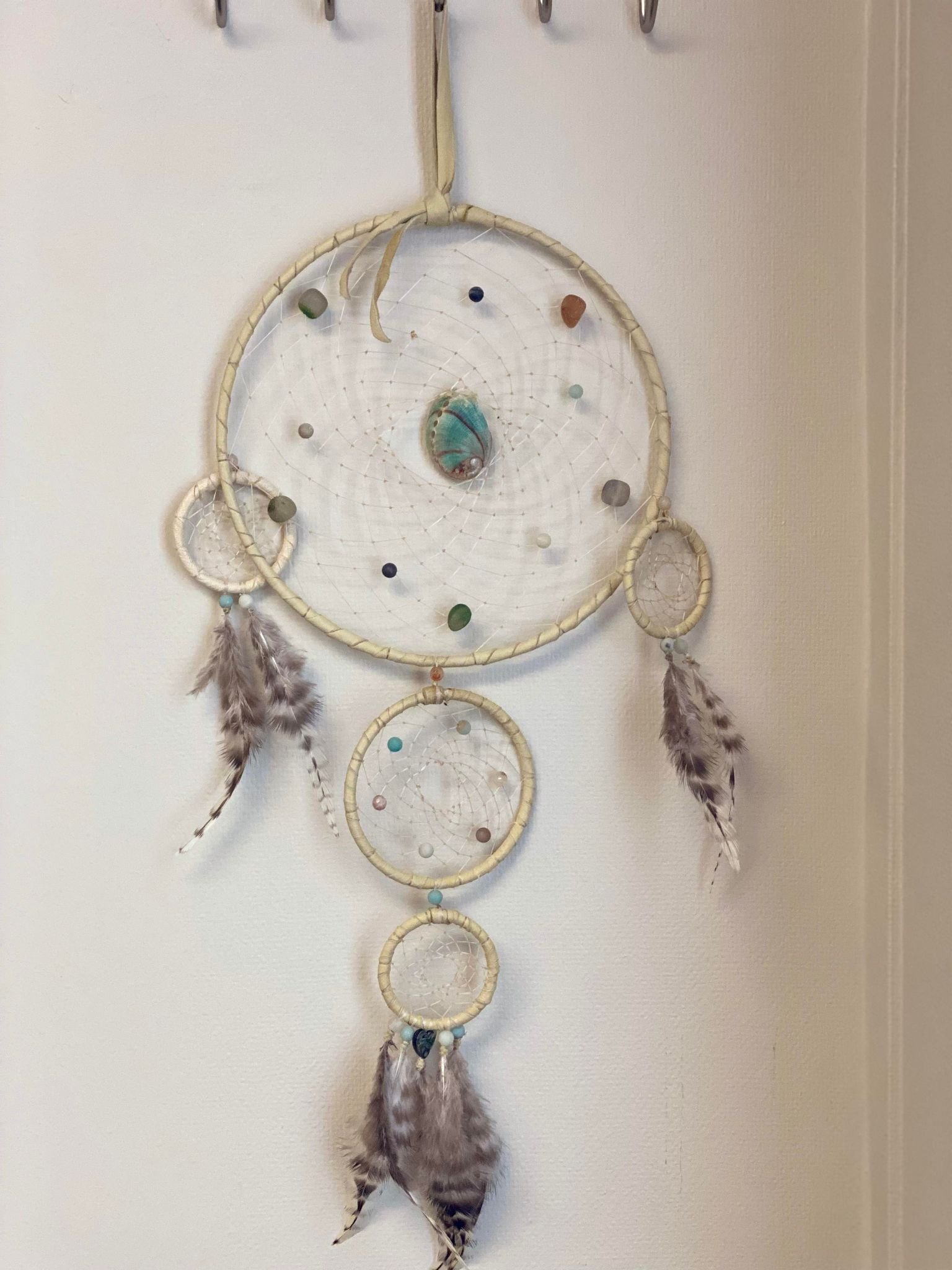 Julie Perry crafted these gorgeous dreamcatchers for ARC