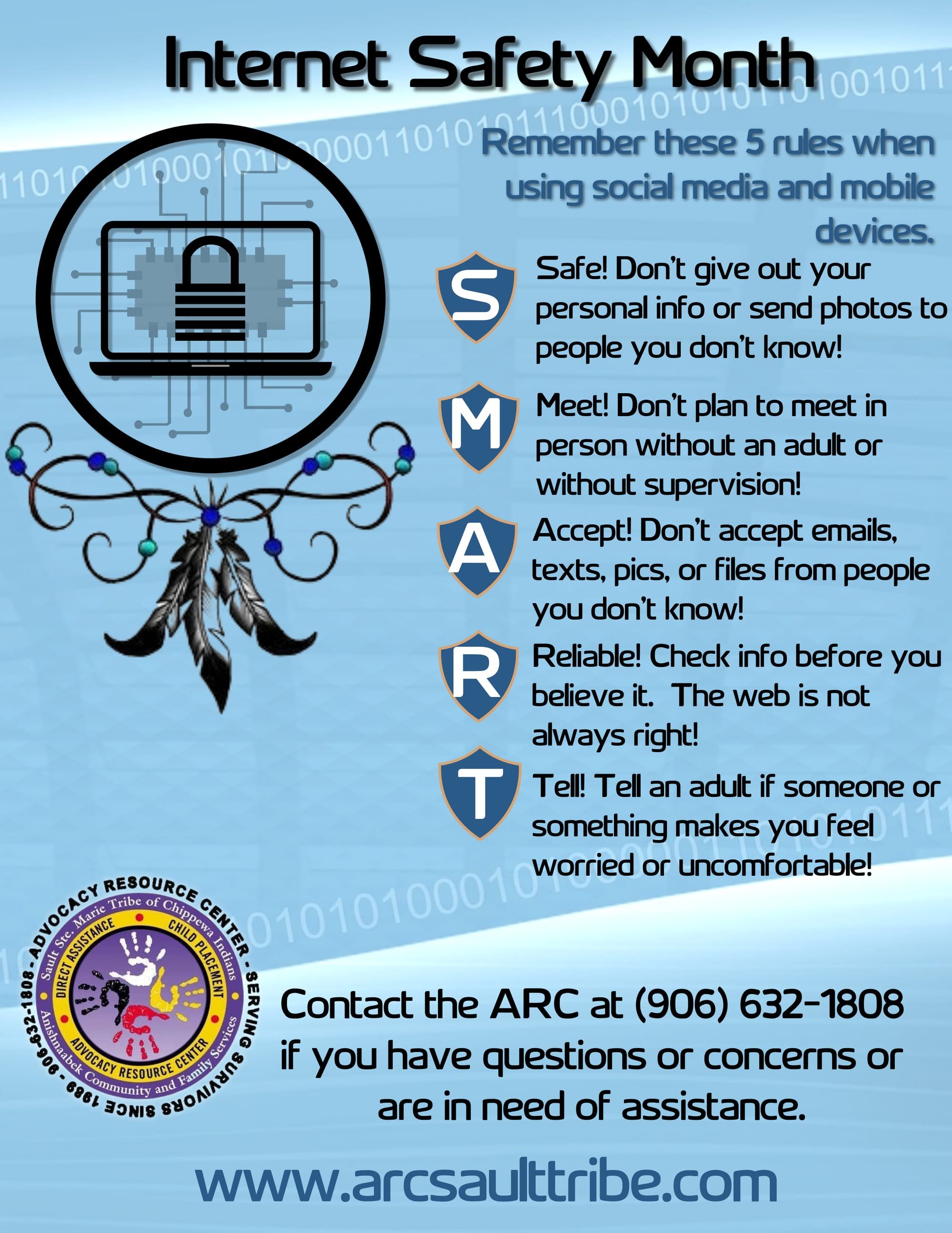 July is Internet Safety Month