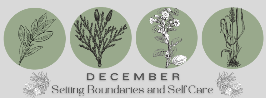 December Boundaries and Self Care