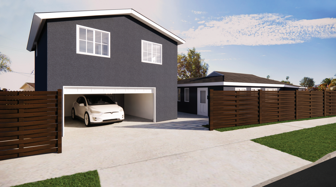 New Garage with Accessory Dwelling Unit (ADU)