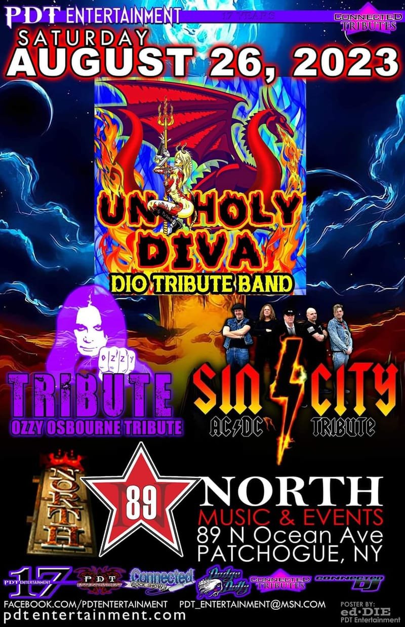T R I B U T E / UN-HOLY DIVA / SIN CITY @ 89 NORTH MUSIC VENUE