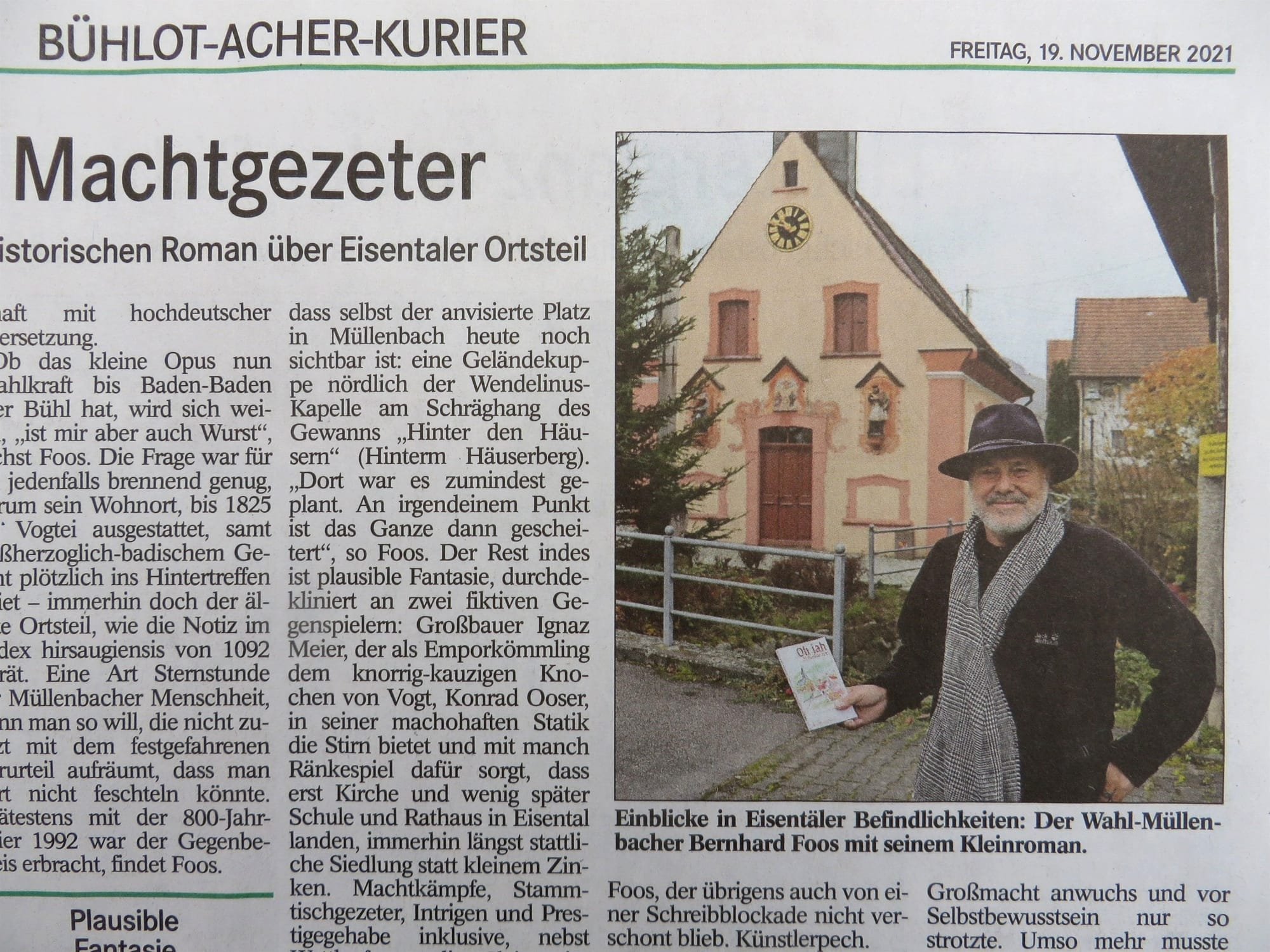 Badisches Tagblatt 19.11.2021