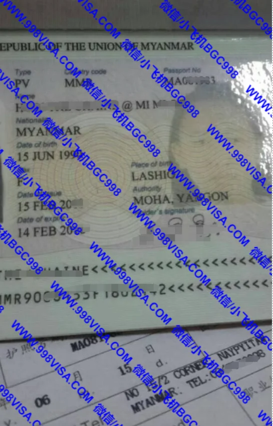 缅甸护照不需要登陆录取虹膜及指纹！