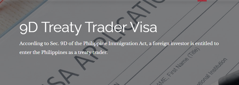 菲律宾9D签证-贸易投资签证是什么 怎么办理？