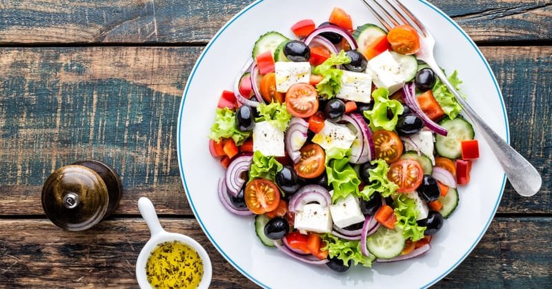 سلطة يونانية / griechischer Salat