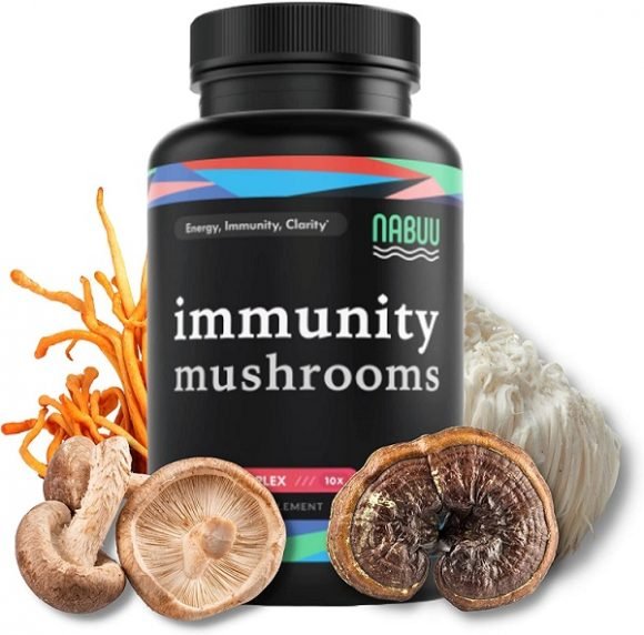 NABUU Immunity Mushroom Supplement