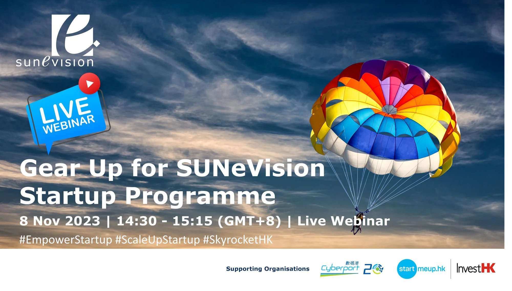 Past Event | Webinar | ‘Gear Up For Sunevision Startup Programme’ Webinar