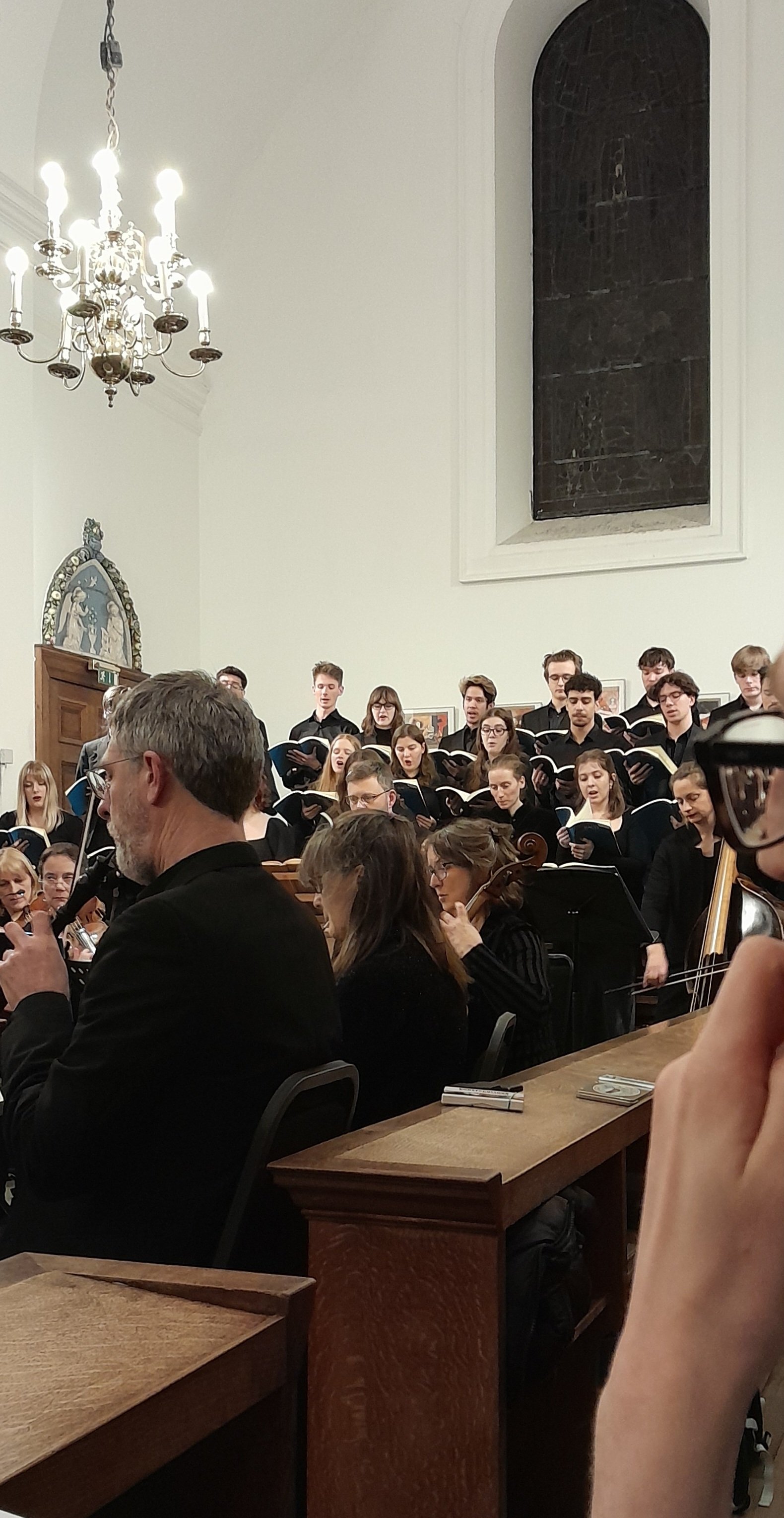 Bach St. John Passion at Somerville College: Instruments of Time and Truth
