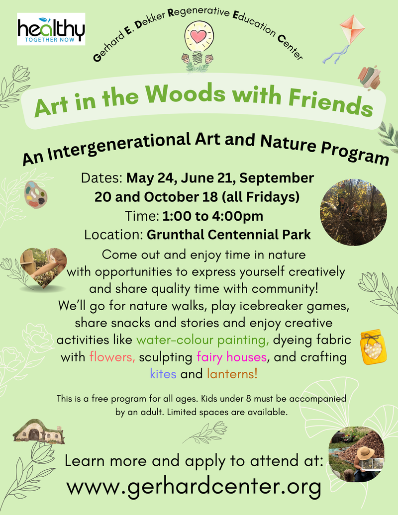 Art in the Woods with Friends