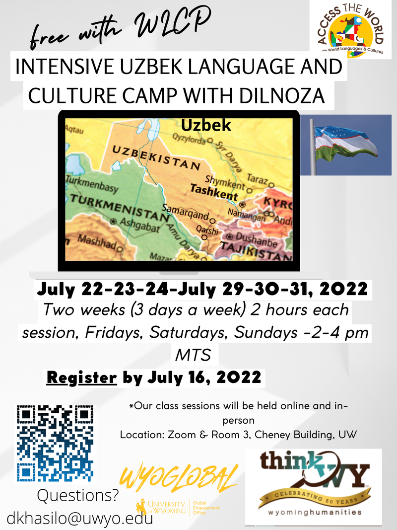 Summer Uzbek Language and Culture Camp