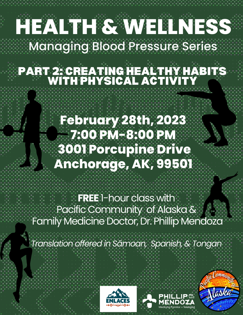 Health and Wellness Managing Blood Pressure Series: Creating Healthy Habits with Physical Activity