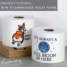 Embrodery NG Toilet Paper