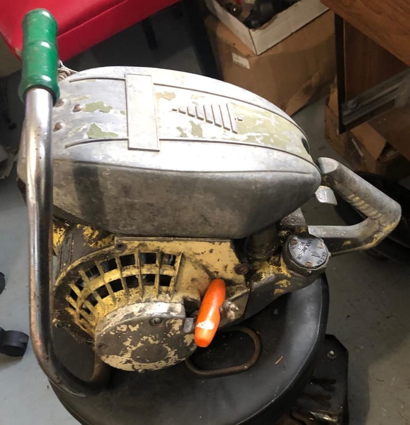 vintage Pioneer 1110 chainsaw parts saw or fixer upper Salvagedpartsdepot