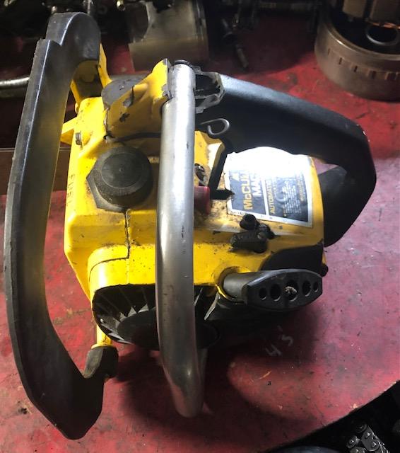McCulloch Mac 110 Chainsaw parts saw or fixer upper Salvagedpartsdepot