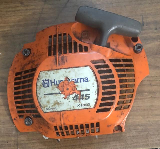 445 Husqvarna chainsaw pull starter, Salvagedpartsdepot