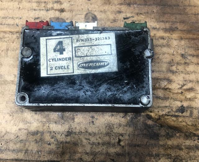 Mercury 3333213A3 Outboard Ignition Switch Box Assembly 50hp 500 4cyl