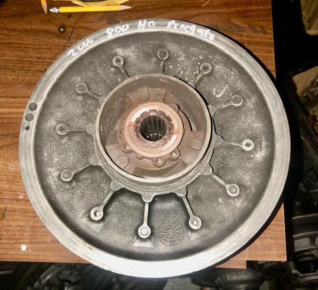 Secondary clutch Snowmobile sled Salvagedpartsdepot