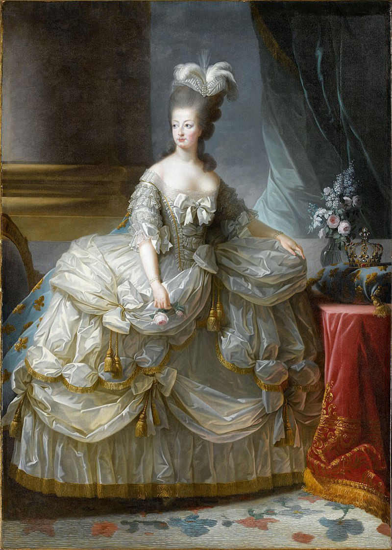 5. Retrato de María Antonieta.