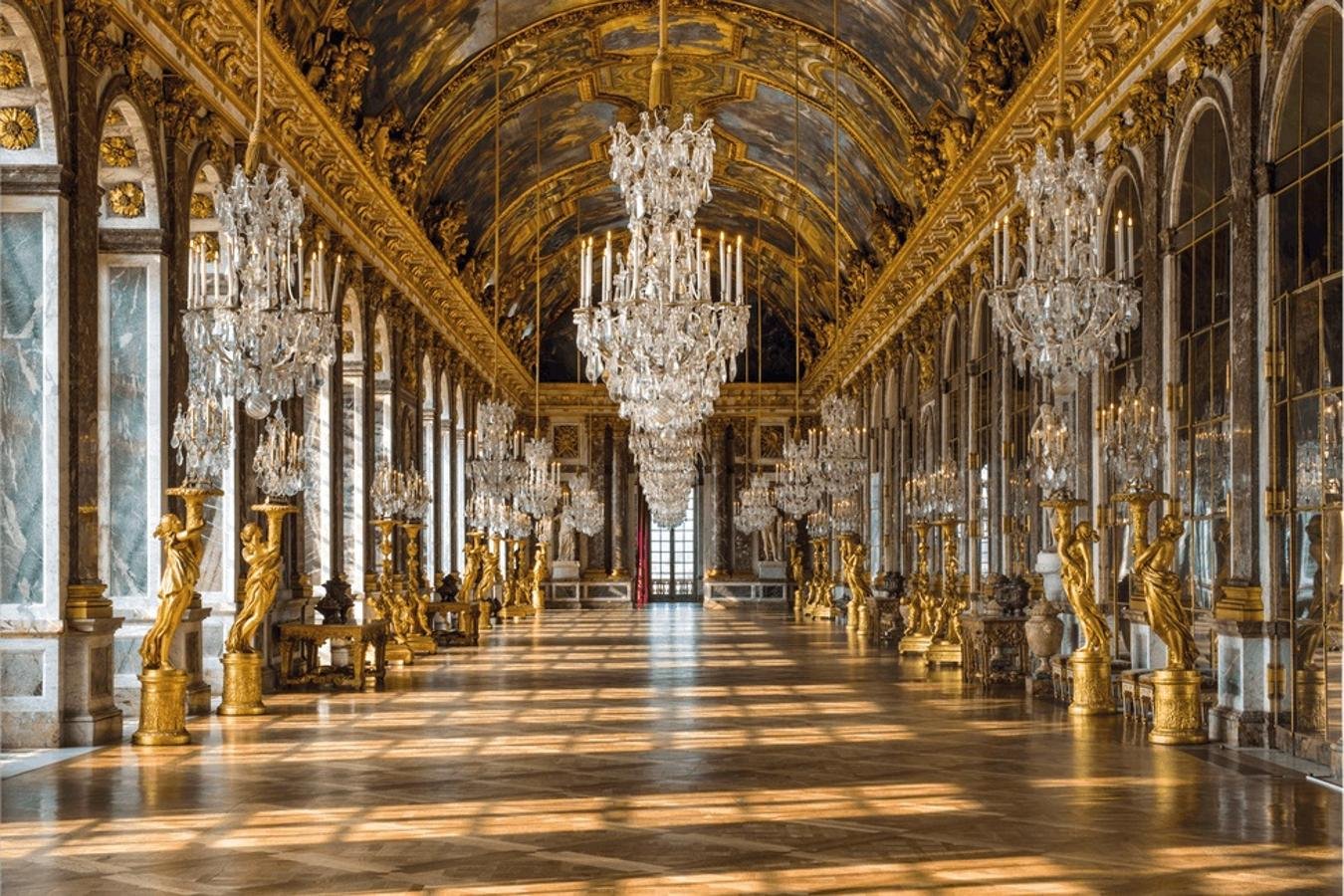 6. Salón de los Espejos del Palacio de Versalles.