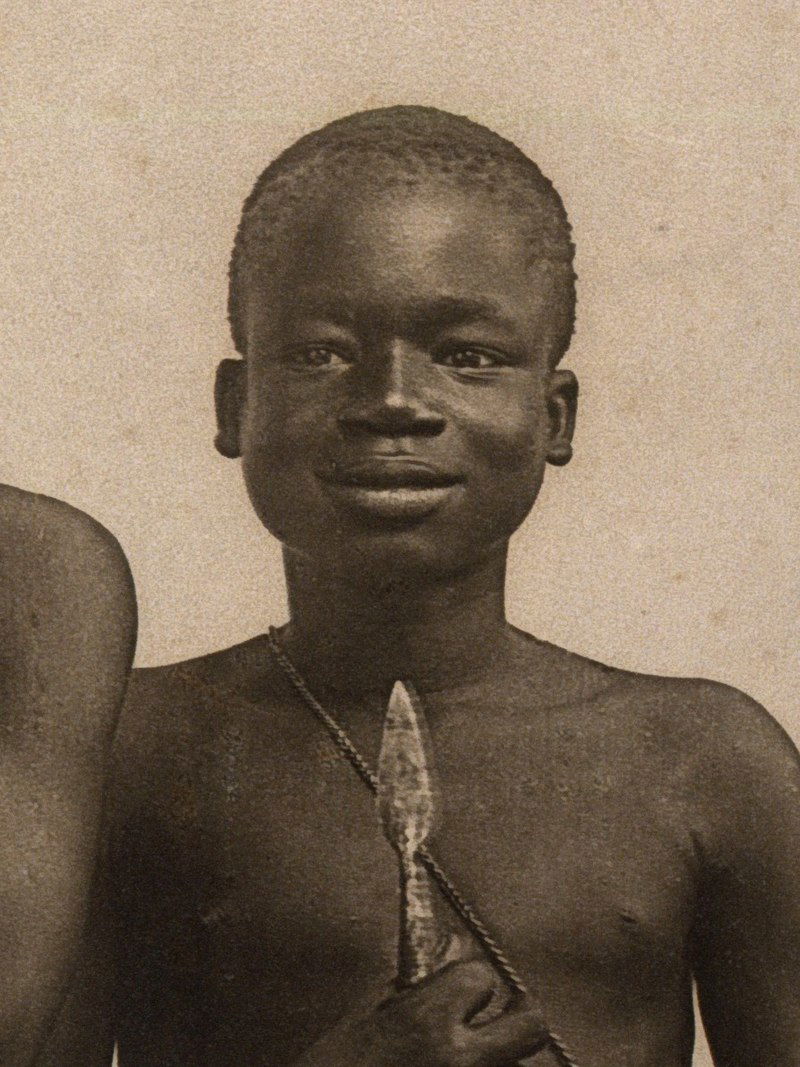 35. Ota Benga, Feria Internacional de San Louis 1904.