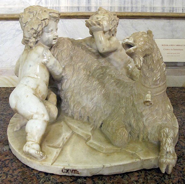 2. La cabra Amaltea, Bernini, 1615.