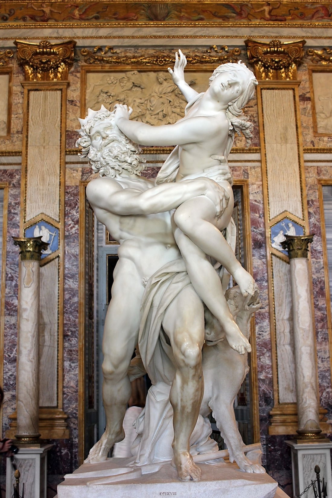 14. Rapto de Proserpina, Bernini, 1622.