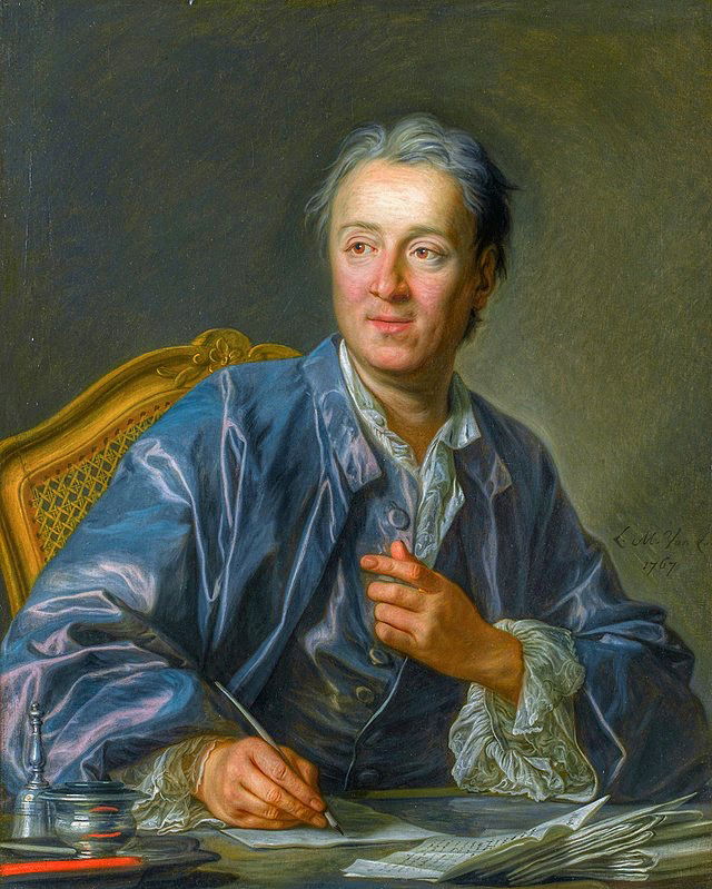 8. Diderot. Escritor, filósofo y enciclopedista francés. Una de las principales figuras de la Ilustración.
