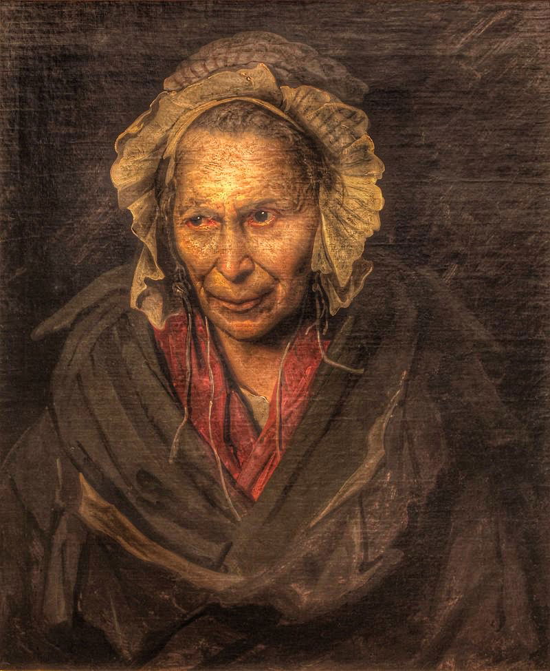 22. Mujer demente, Géricault, 1822.