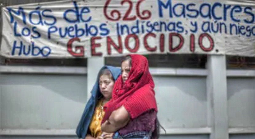 35. Defensa de la visualización del genocidio maya