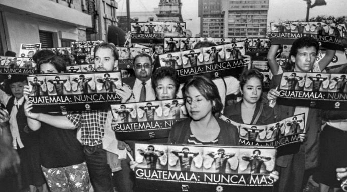 37. Juicio contra el jefe de operaciones militares, Luis Enrique Mendoza García, acusado de genocida