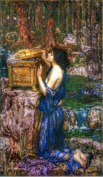 Pandora John William Waterhouse Pre Rafaelistas Historiarte Los Sentidos