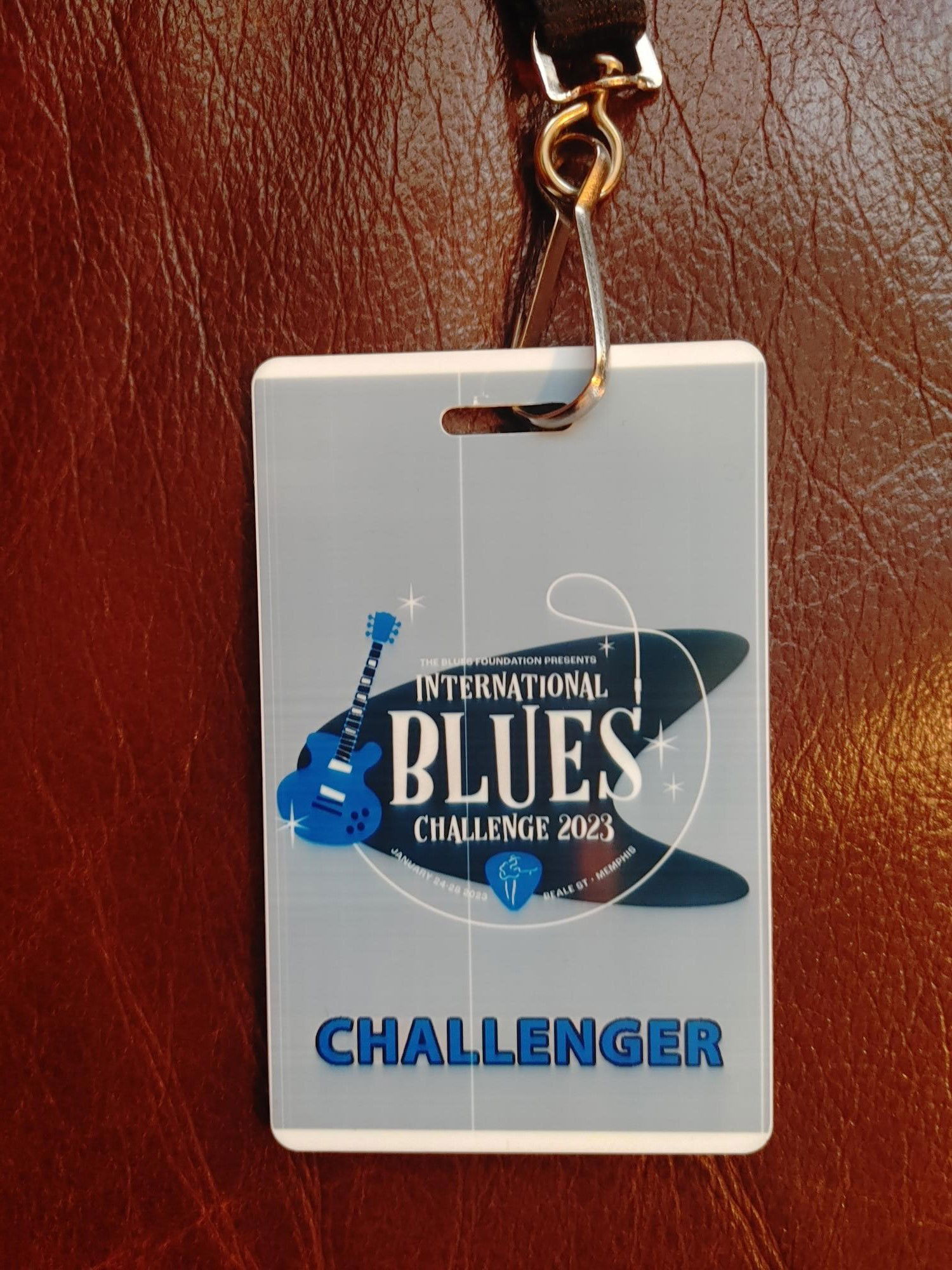 Garnetta's official International Blues Challenger 2023 badge